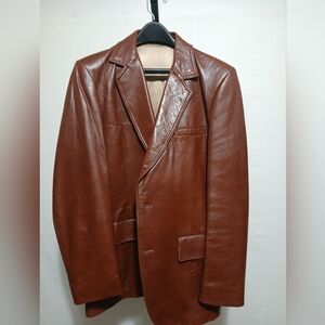 Vintage Cresco Tan Leather Jacket